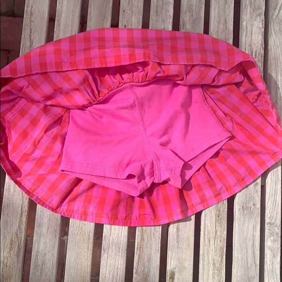 Lands’ End Checked Skort - Picture 2 of 2